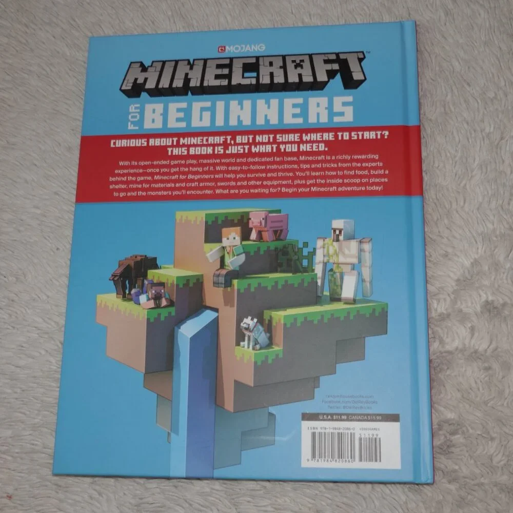 Minecraft for Beginners Hardcover Book